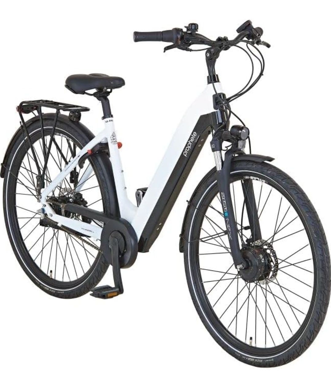 Prophete City E-Bikesser dla kobiet i mężczyzn, rower elektryczny 28",