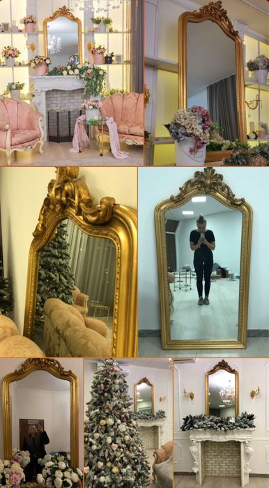 Дзеркало бароко велике настінне