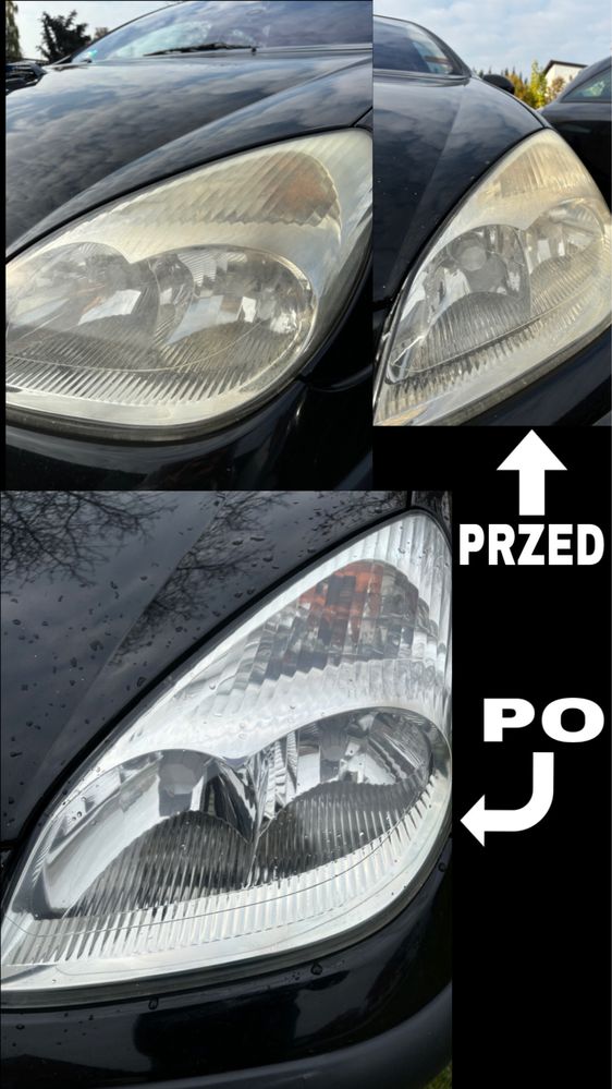 Polerowanie lamp reflektorów z możliwością DOJAZDU!!!