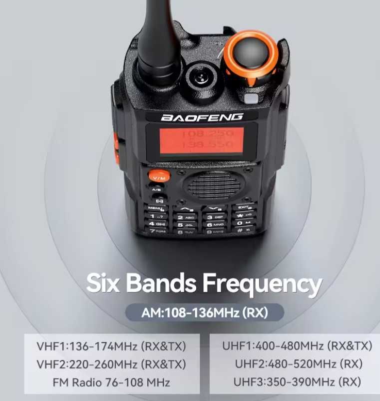 Рация Baofeng K6