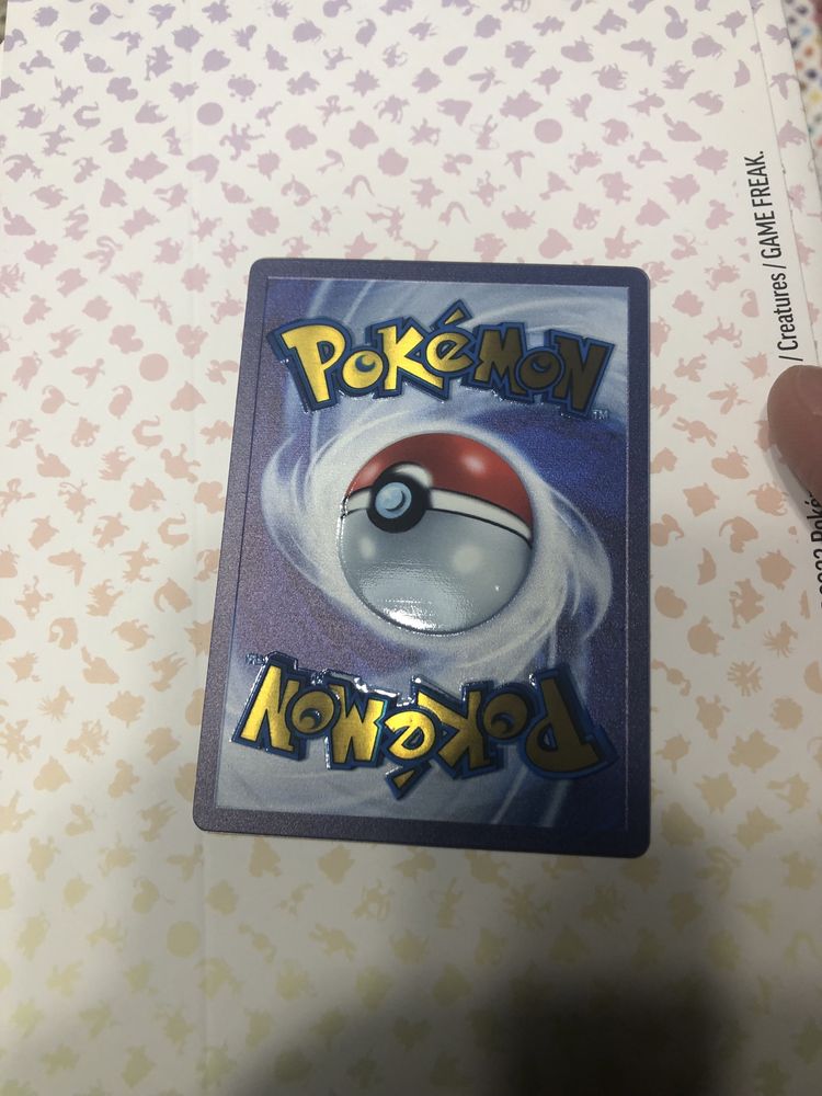 Metalowa karta Mew 151 Pokemon oryginalna UPC