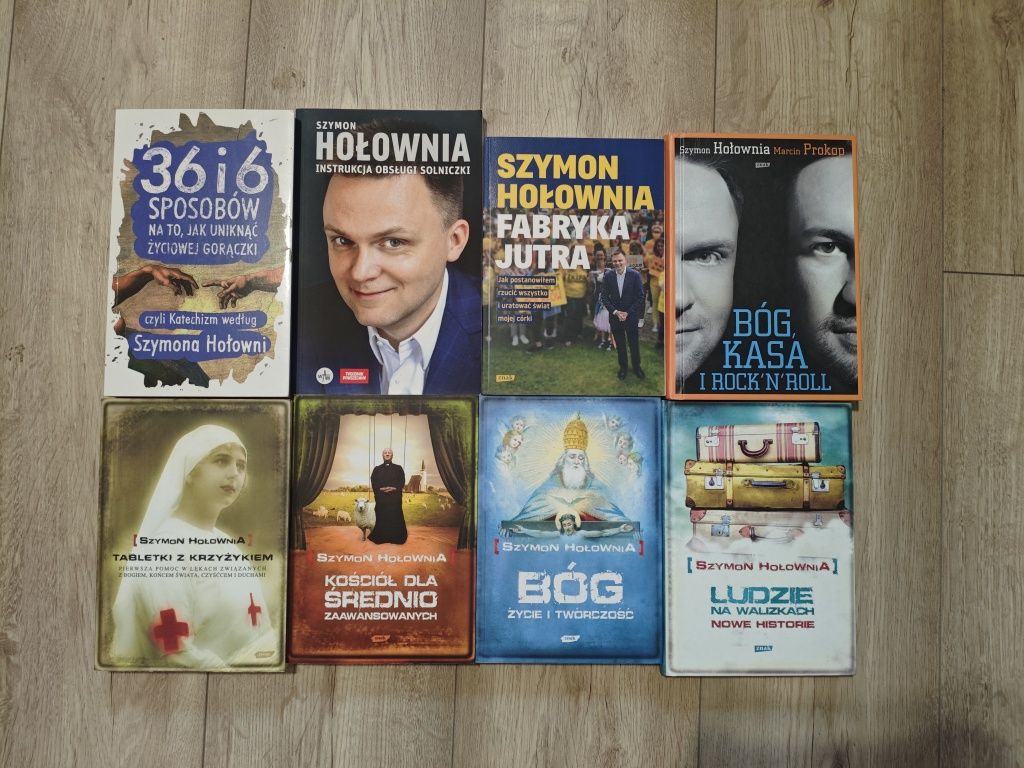 Szymon Hołownia - Zestaw 8 książek