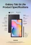 Tablet Samsung Galaxy Tab S6 Lite rysik jak nowy