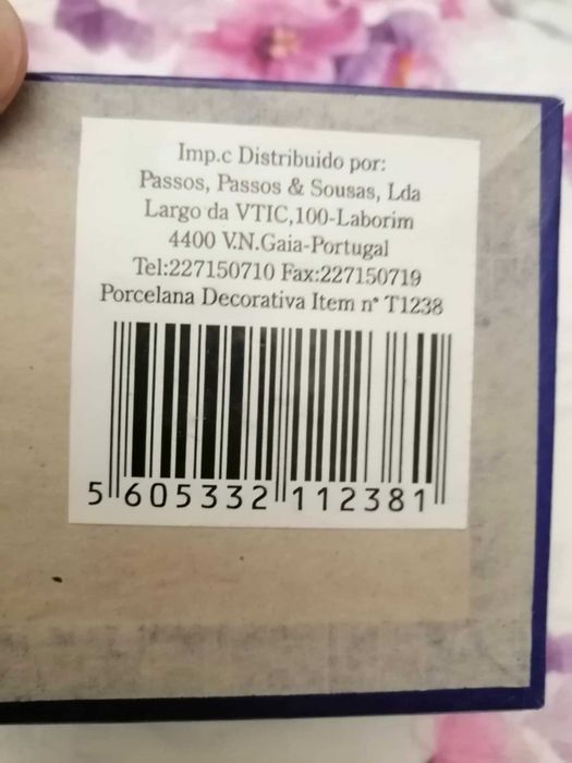 Bonito cinzeiro estilo Limoges - Novo