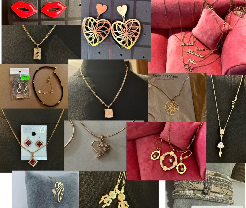 Kalendarz adwentowy biżuteria stal chirurgiczna 316L