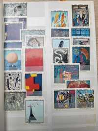 znaczki pocztowe malarstwo