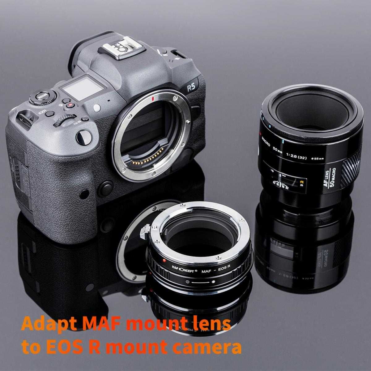 Adapter Sony A Minolta AF MAF - EOS R Canon RF EF-R K&F Concept 2024