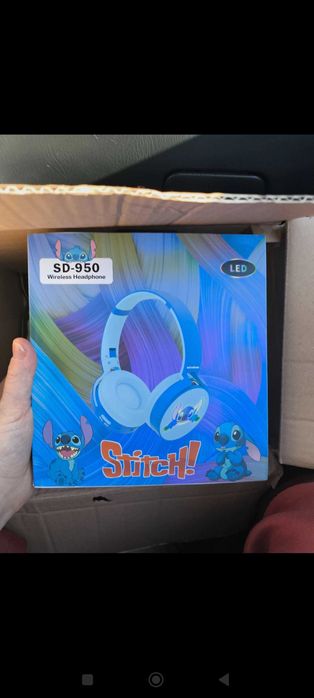 Headphones Stitch Wireless LED