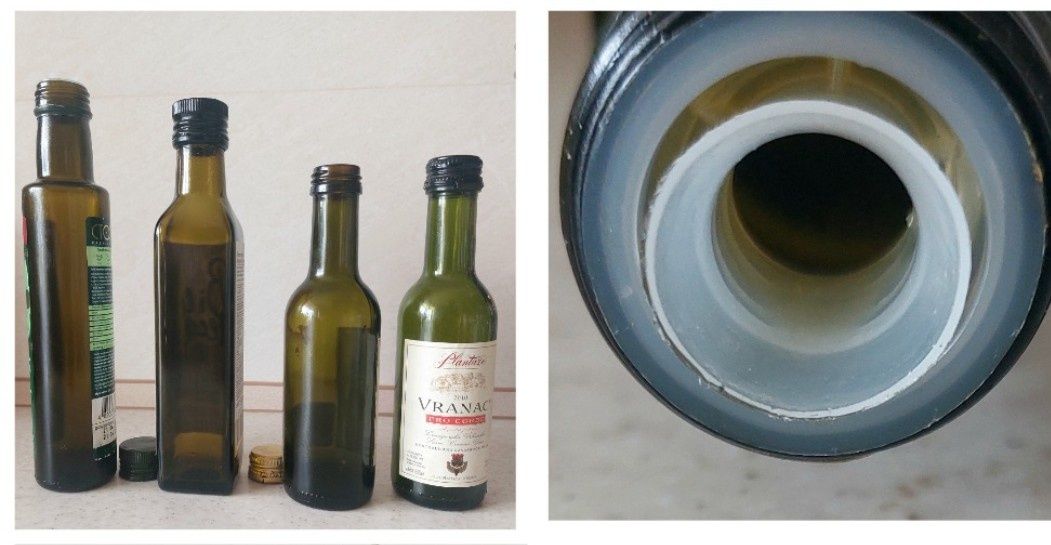 Бутылки стеклянные для раст. масла, консервирования, хранения