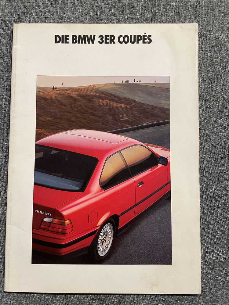 Prospekt BMW E36 coupe