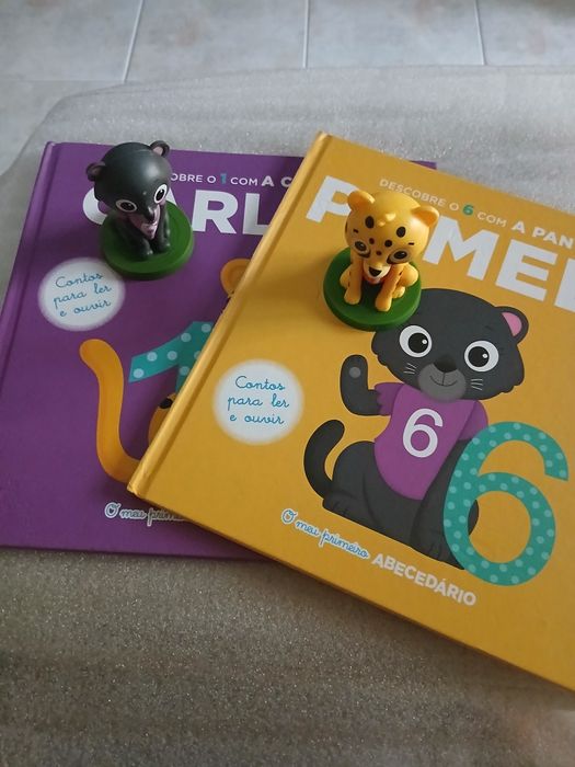 2 livros"o meu primeiro abecedário "