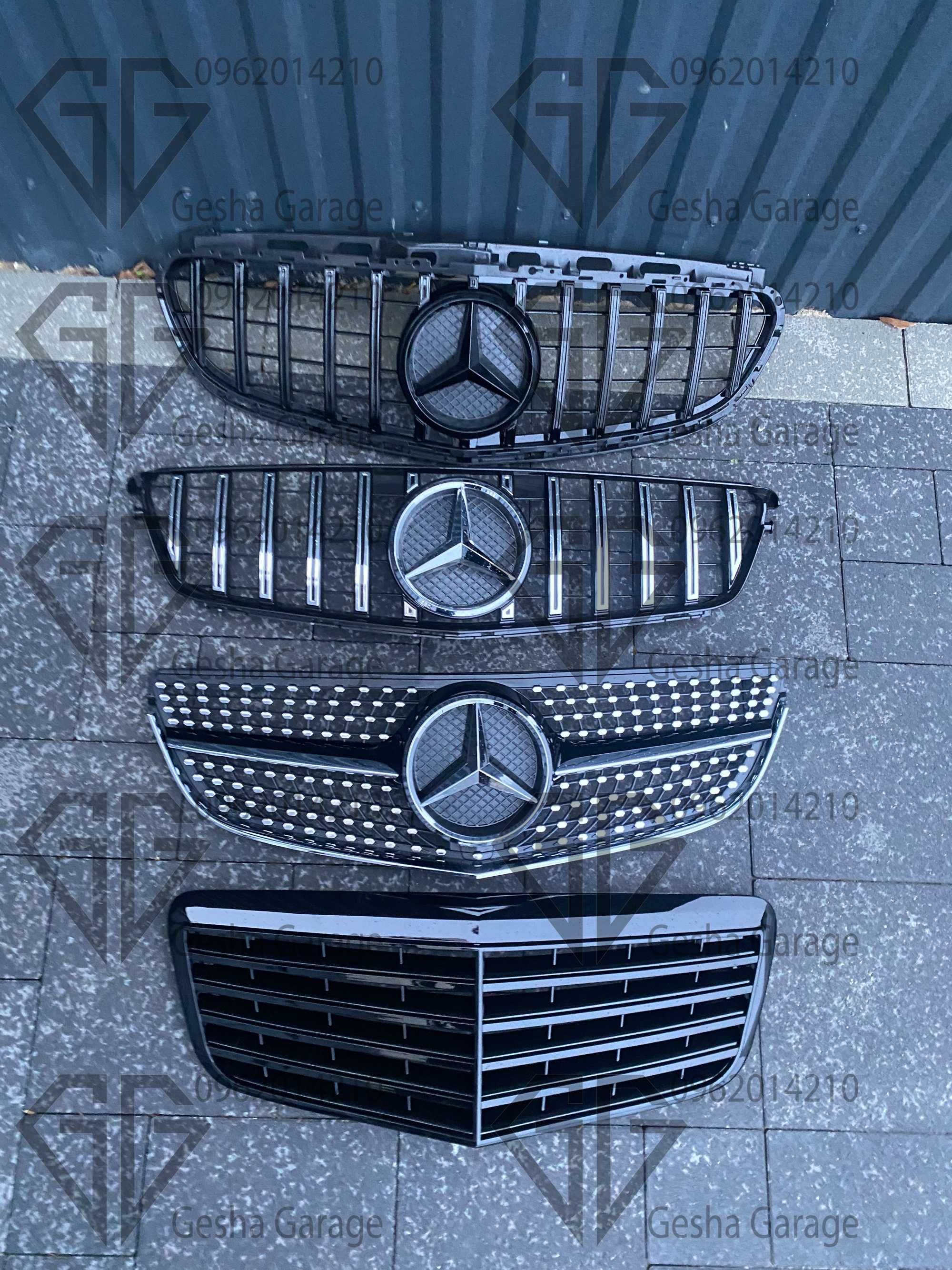 Решетка решітка mercedes мерседес CLA CLS GLA GLB GLC GLE GLS CL ML G