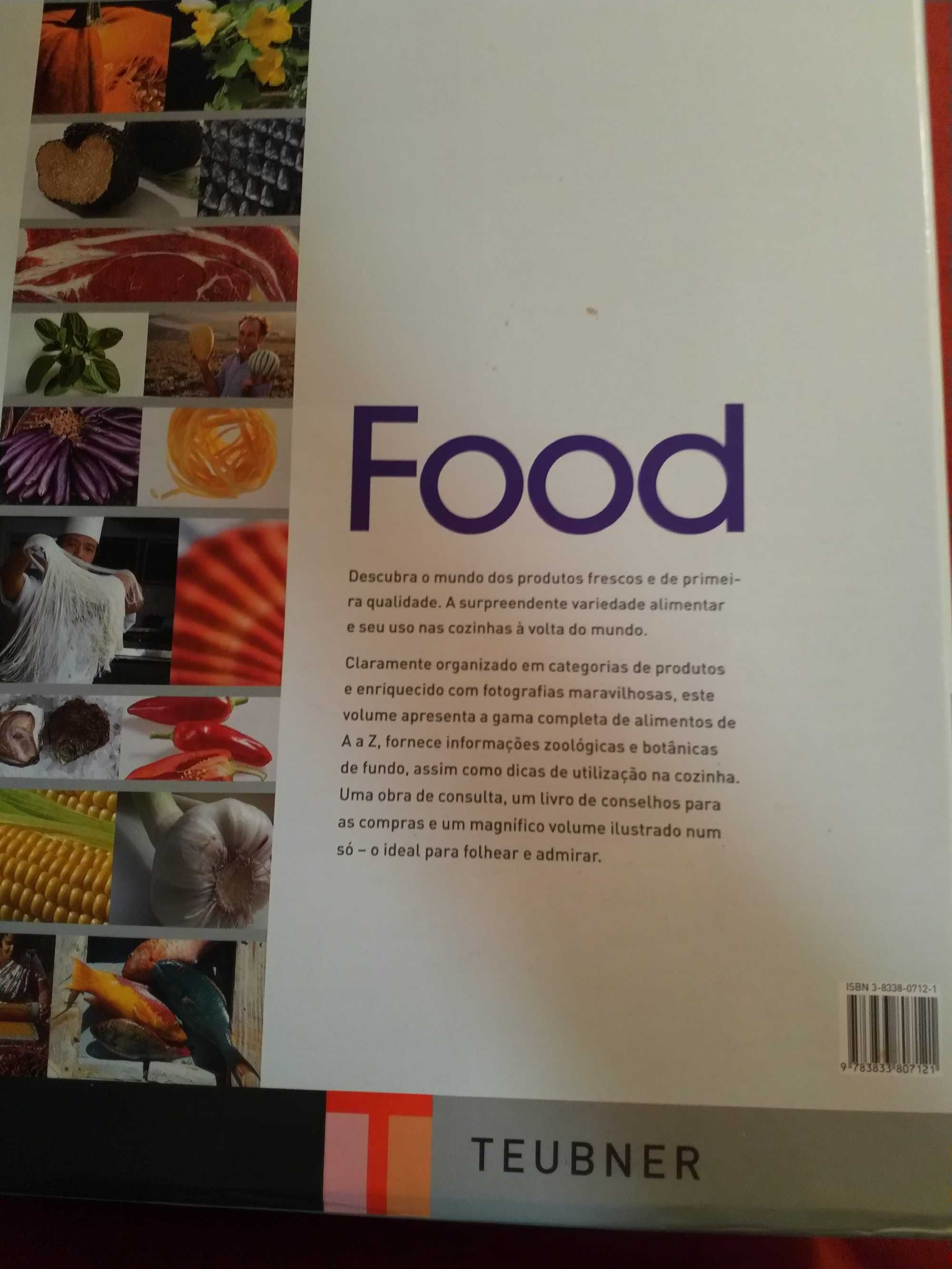 Livro "O universo dos alimentos" de Christian Teubner