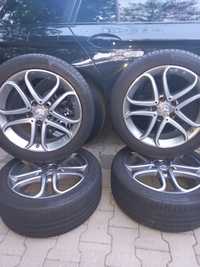 Alu Felgi Mercedes R17 Jak Nowe A W176, BW246,CLA-W176 opony 225/45r17