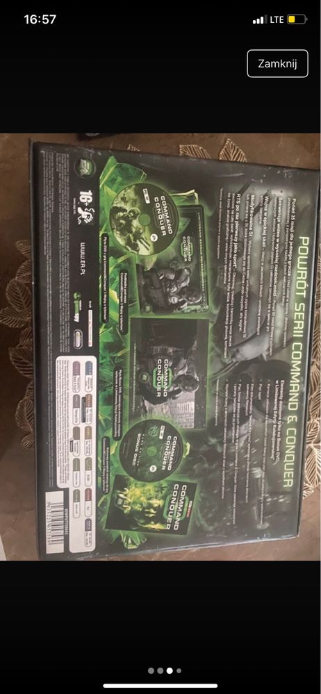Limitowana edycja kolekcjonerska Command conquer