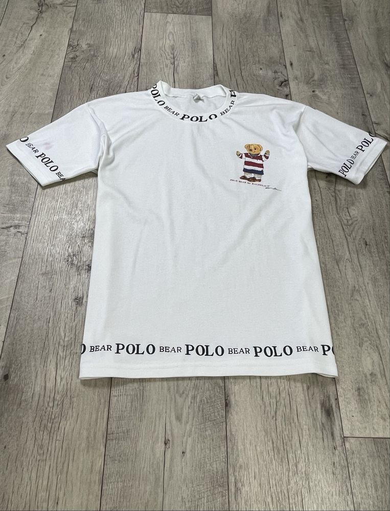 Ralph Lauren Polo Bear футболка XL размер белая фирменная