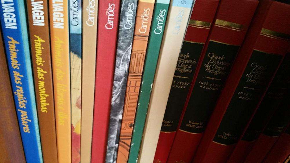 Coleção de livros, enciclopédias diversas em excelente estado