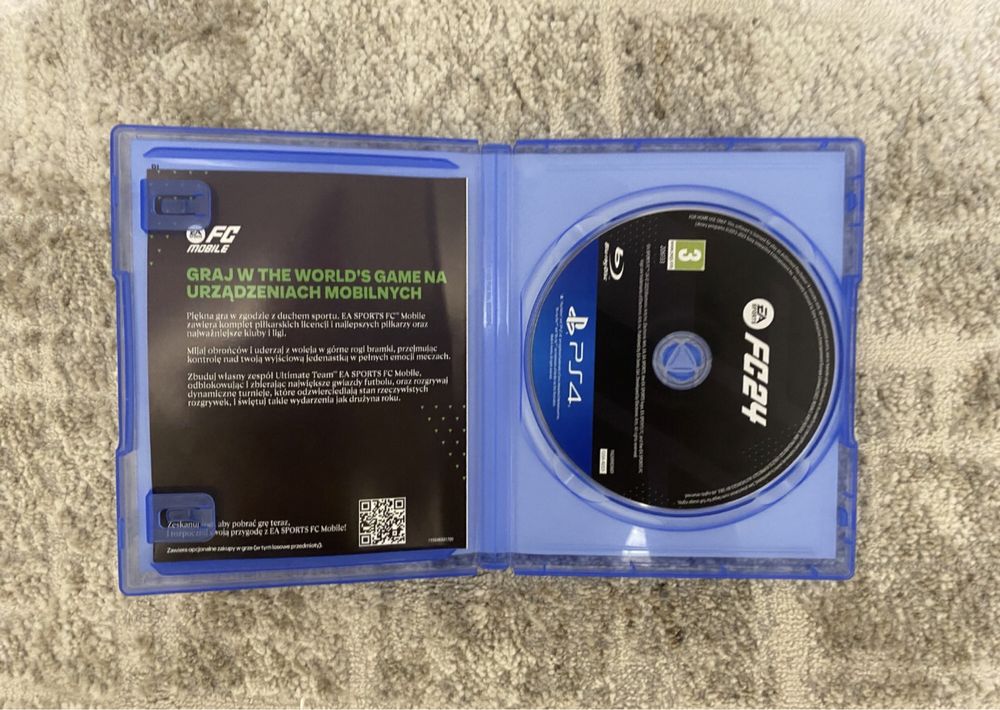 FC24 на ps4, стан ідеальний орігінал