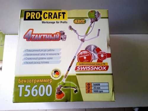 Коса бензиновая Pro-Craft Т5600 4-х тактная