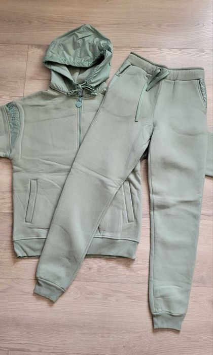 Новый флисовый костюм RAW куртка и штаны размер S-M