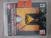 Gra Metro-Last Light PS3 - wersja pudełkowa po polsku+ wolfenstein