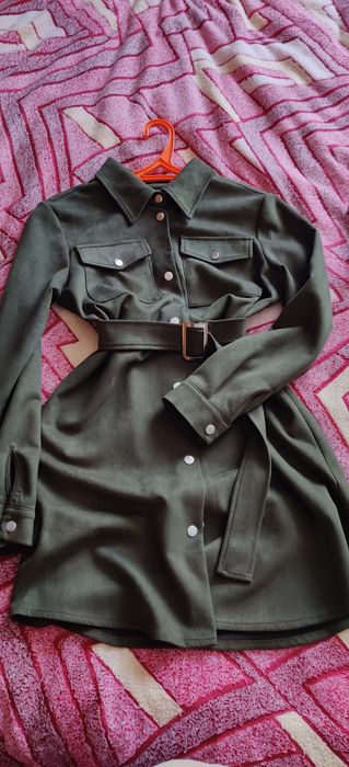 Сукня жіноча замшева