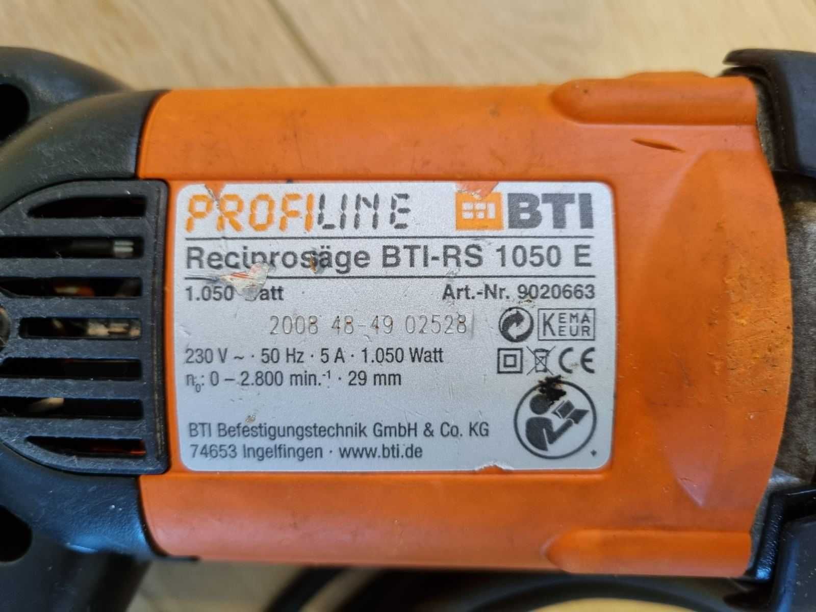 Piła szablasta elektryczna BTI Profiline 1050E