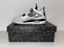 Buty męskie Jordan 4 military grey stylowe retro sneakersy 43