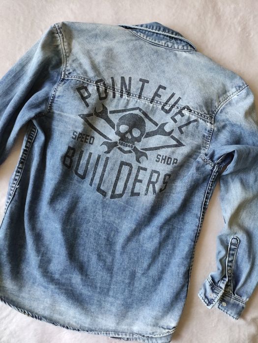 Молодіжна джинсова рубашка