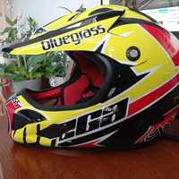 Kask rowerowy fullface L bluegrass brave megavalanche Limited Edition