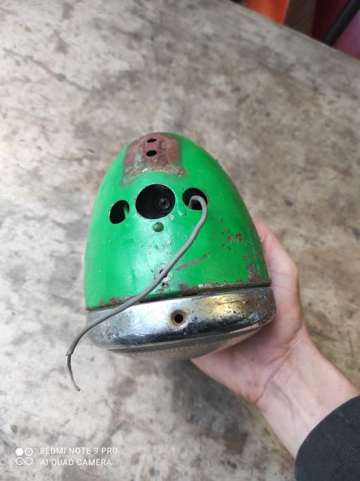 Lampa przód Simson sr2 sprawny licznik stacyjka klosz ramka 14.95