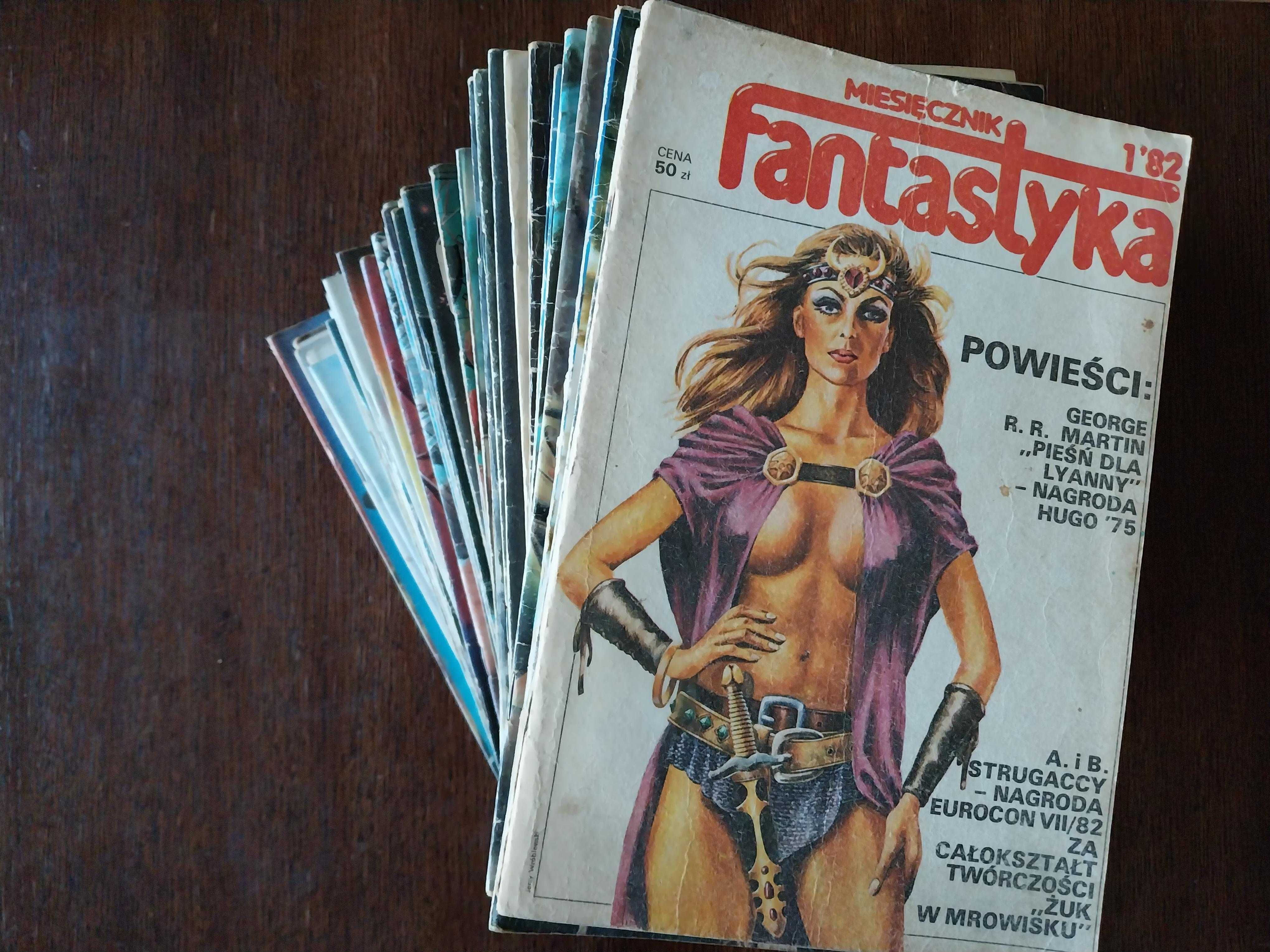 miesięcznik Fantastyka 1982 - 1990 / Nowa Fantastyka 1990 - 1994