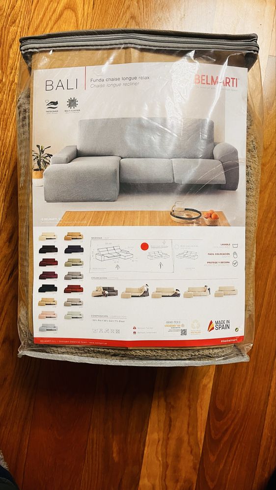 Capa para Sofá Chaise Longue Relax Multi-Elástica