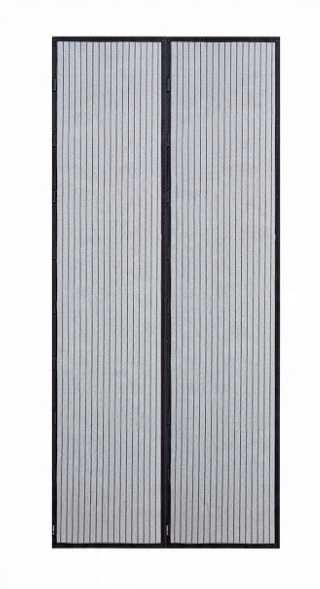 Moskitiera magnetyczna do drzwi na okno balkonowe 100x220 cm czarna
