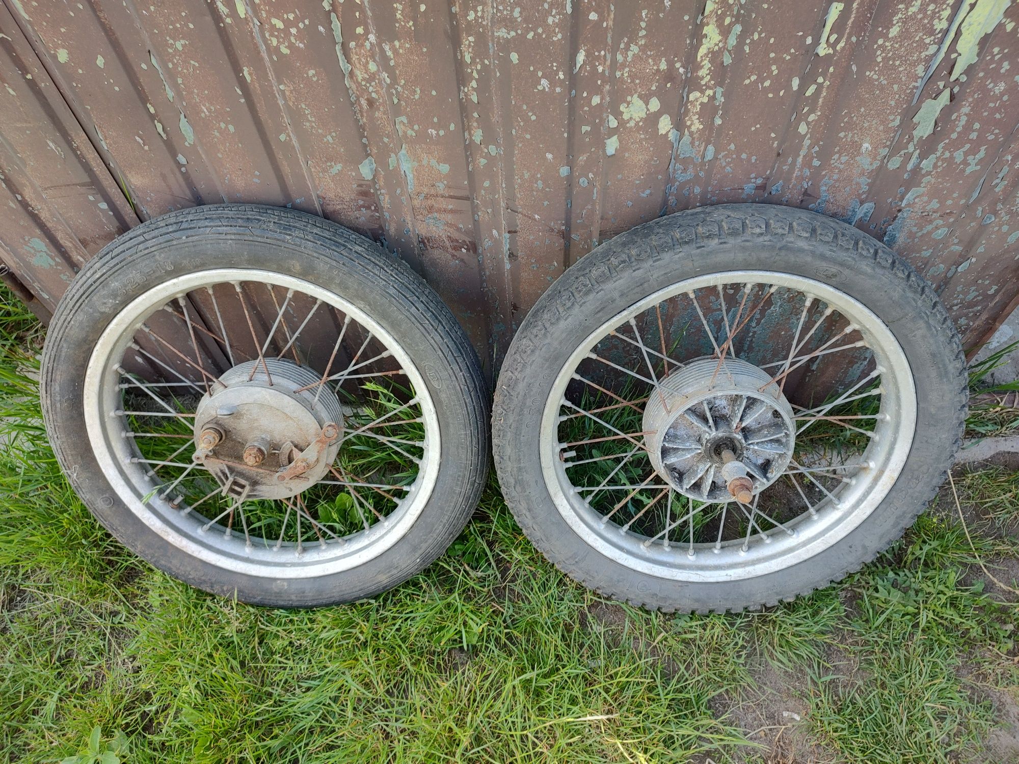Jawa Cz 350 Sprzedam kompletne koła i felgi do cz jawa