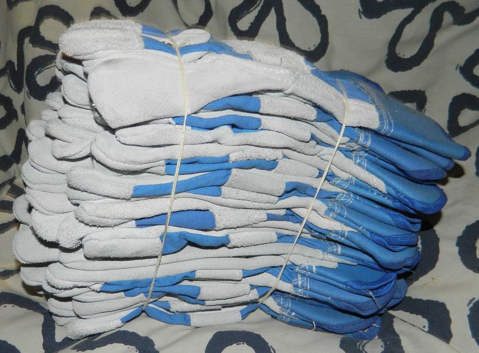 Rękawice wzmocnione skórzane rozmiar 10 hand flex