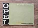 Instrukcja obsługi Opel Kadett Olympia