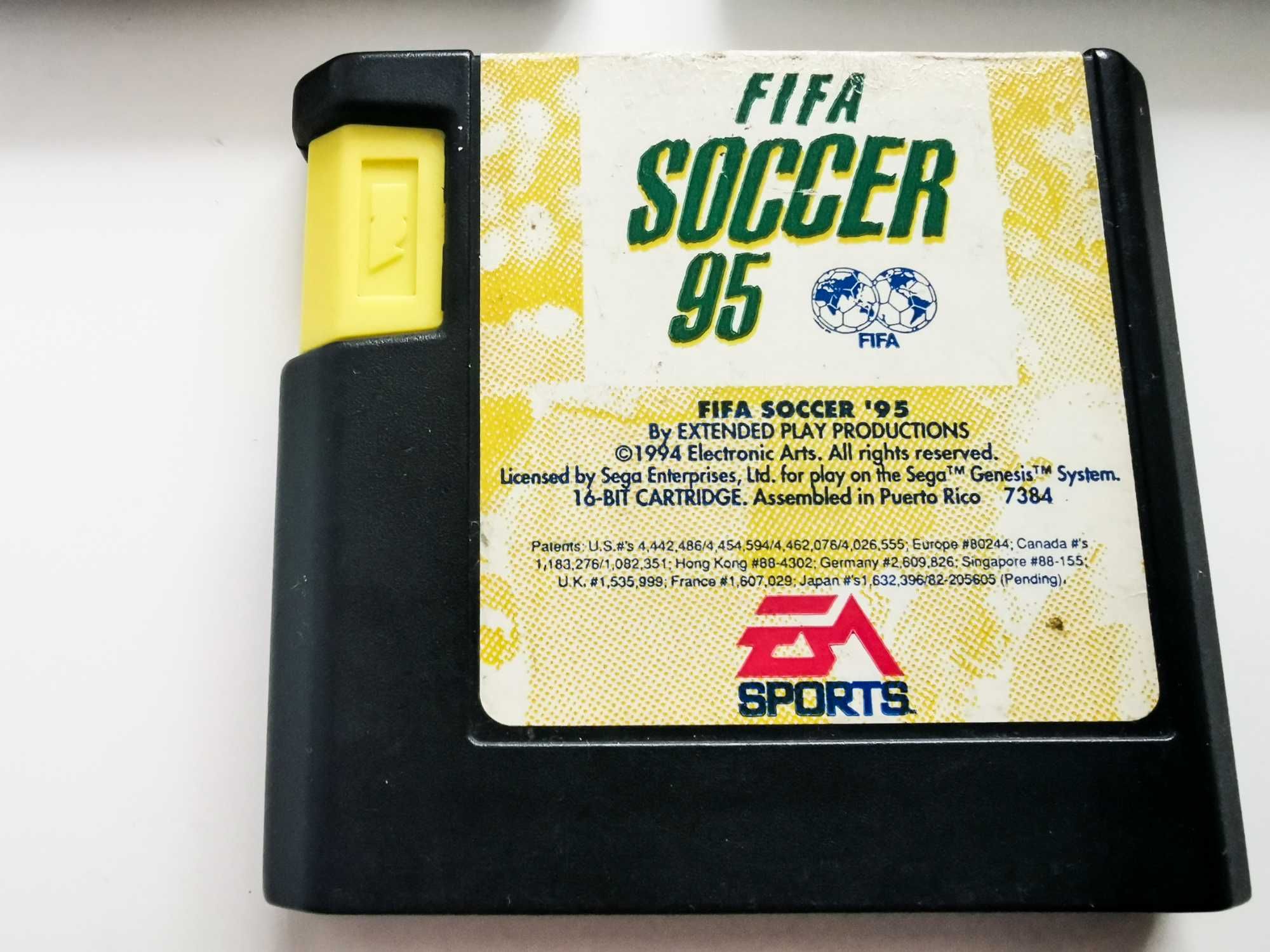 Jogo Megadrive "FIFA Soccer 95" (SEGA) )