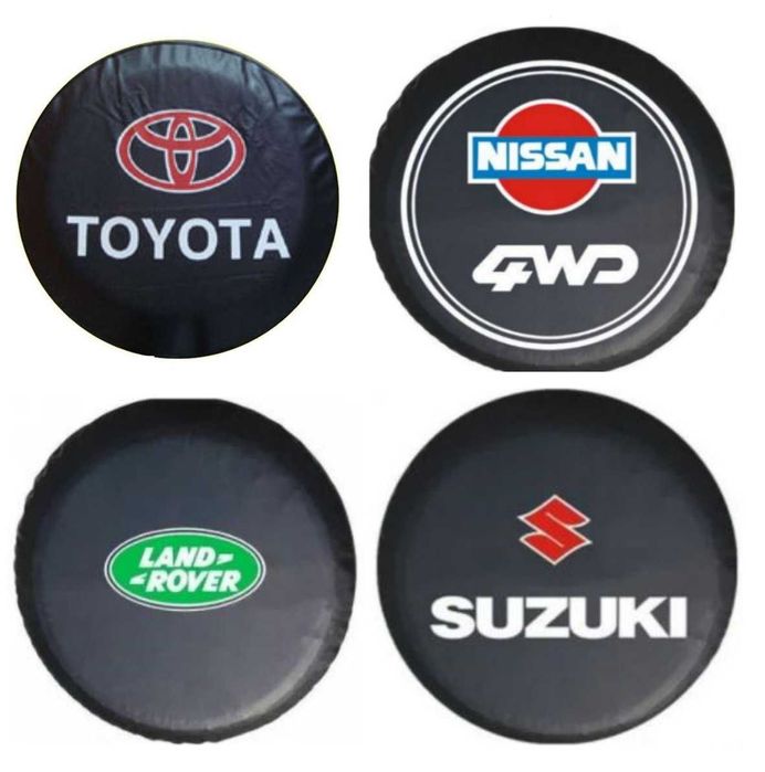 Capa Pneu Suplente Jipe Toyota, Nissan, Suzuki, Land Rover