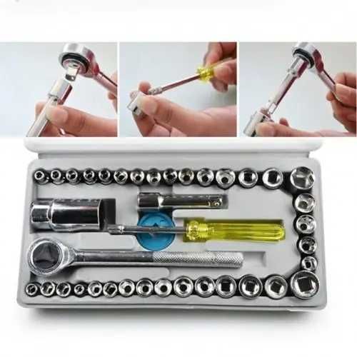 Набори професійних авто інструментів головок ключів від 40 до 216 ел.