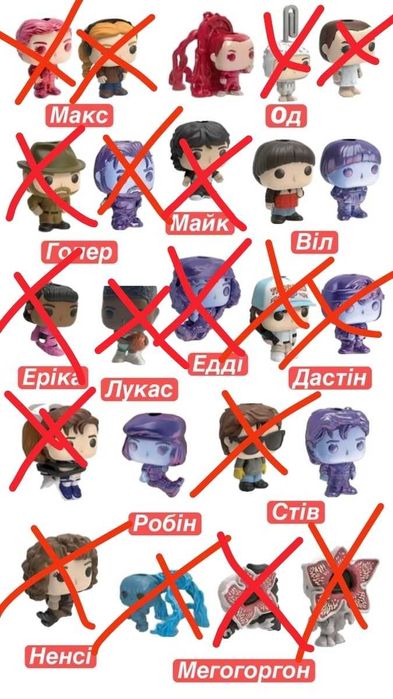 Фігурки обмін/продаж