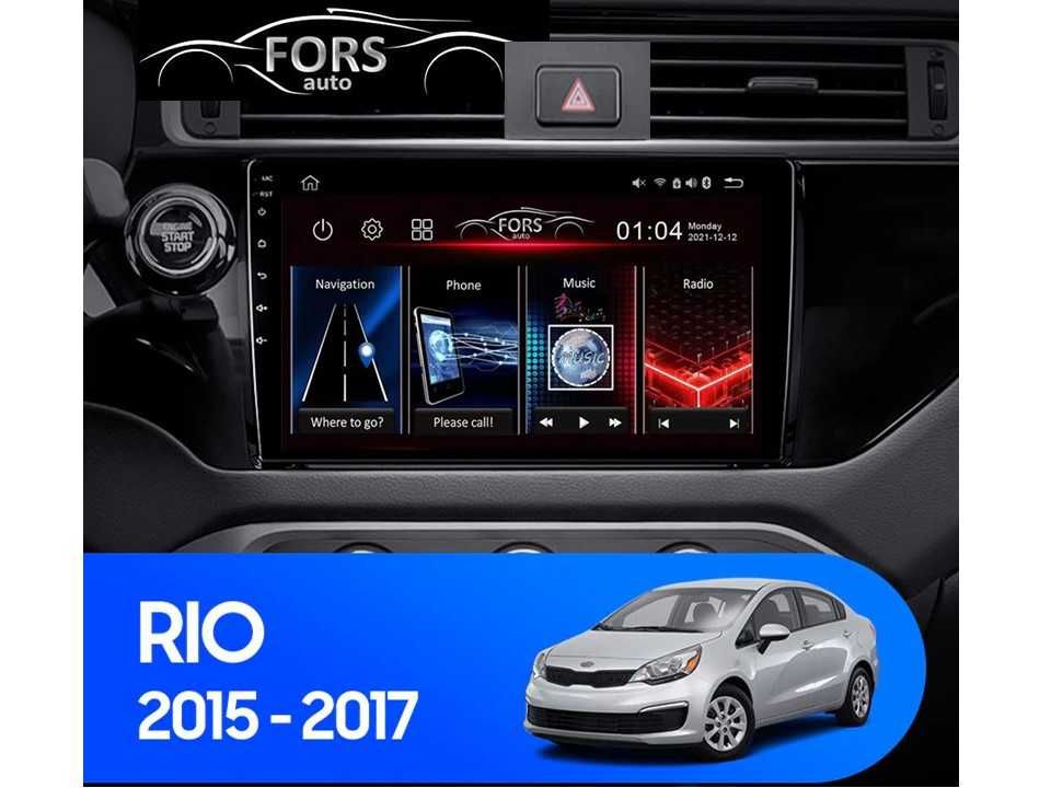 Radio samochodowe Android Kia K3 RIO (z otworem SRS, LHD, UV) 2015-17