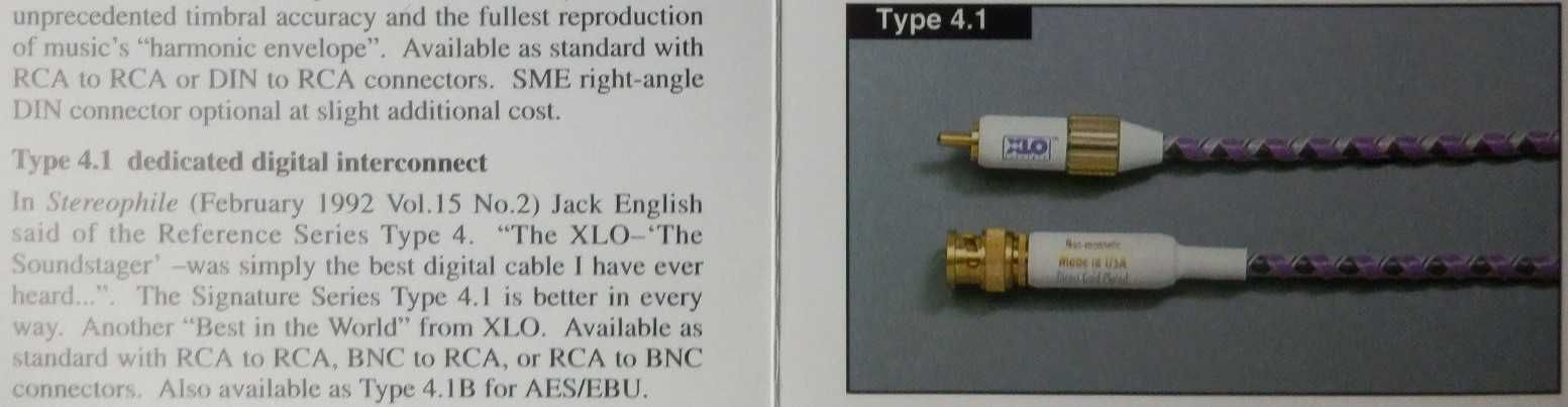 XLO Signature Type 4.1B (AES / EBU 110 ohm) - cyfrowy 1,5 m