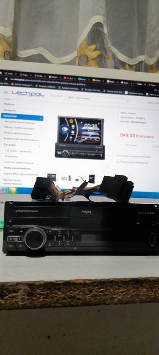 Radio samochodowe dotyk Ekran 7” PEIYING PY9909.2 -okazja