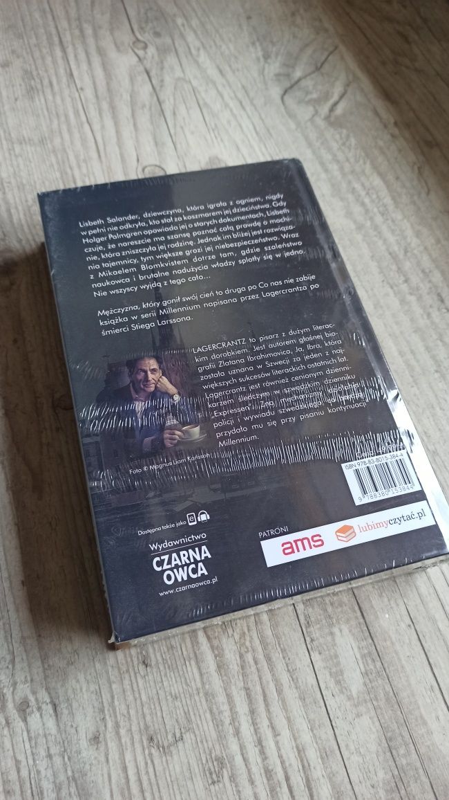 Nowa książka w folli okazja tanio. David Lagercrantz. Mężczyzna który