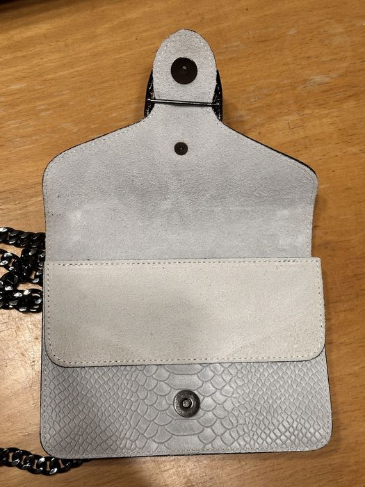 torebka skora Made in Italy wloska piekna elegancka kopertowka