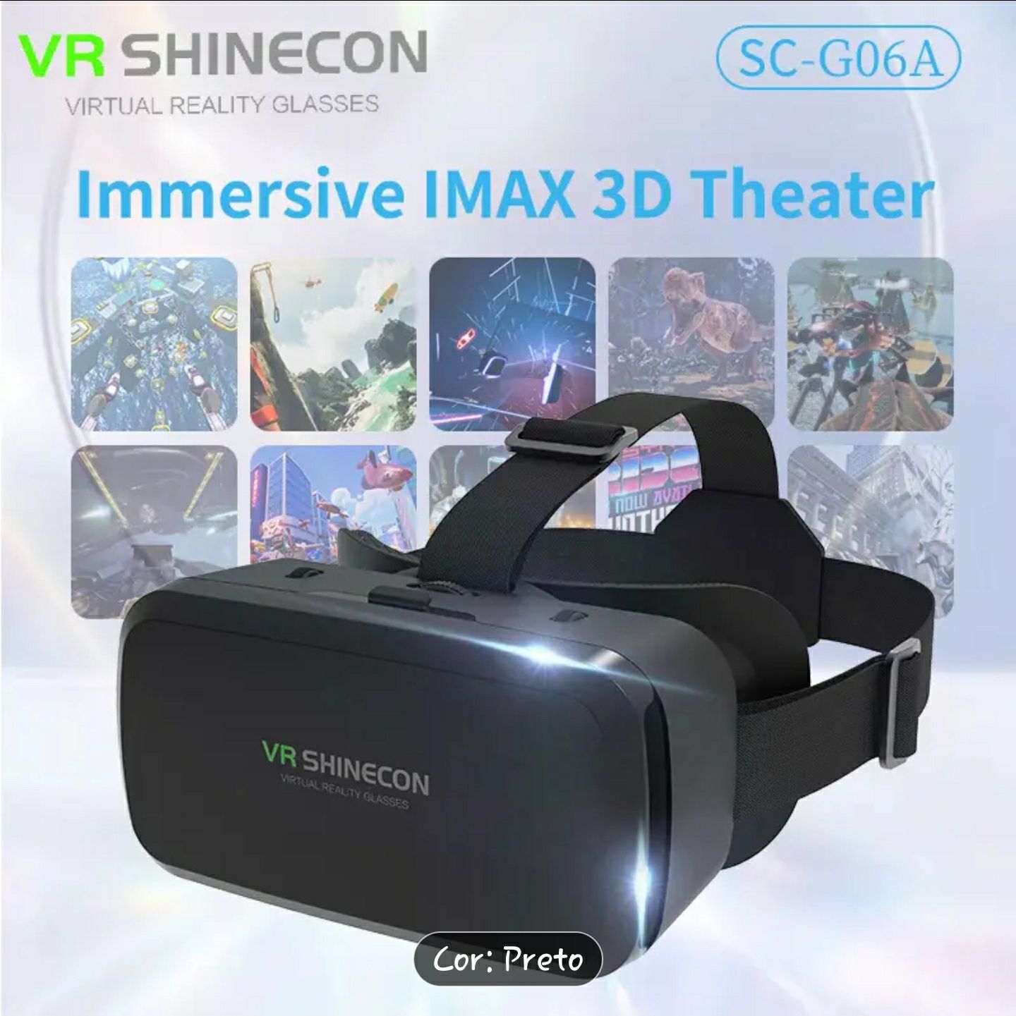 Oculos de realidade virtual