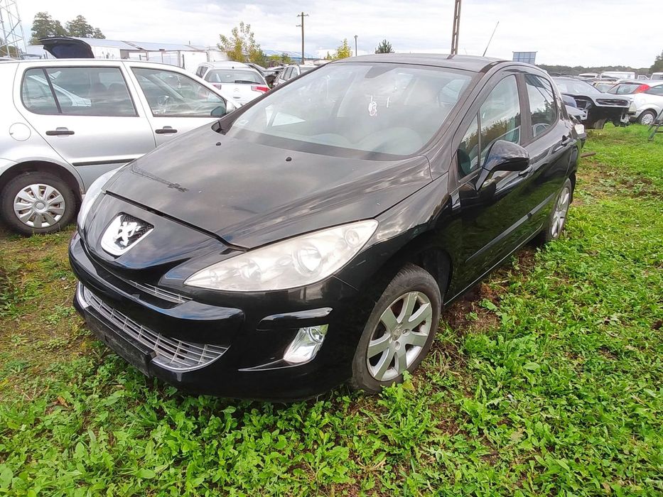 Peugeot 308 t7 kompletny przód maska zderzak lampy błotniki pas przedni