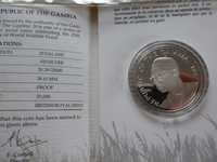 Gambia 20 dalasis srebro 28,28 g