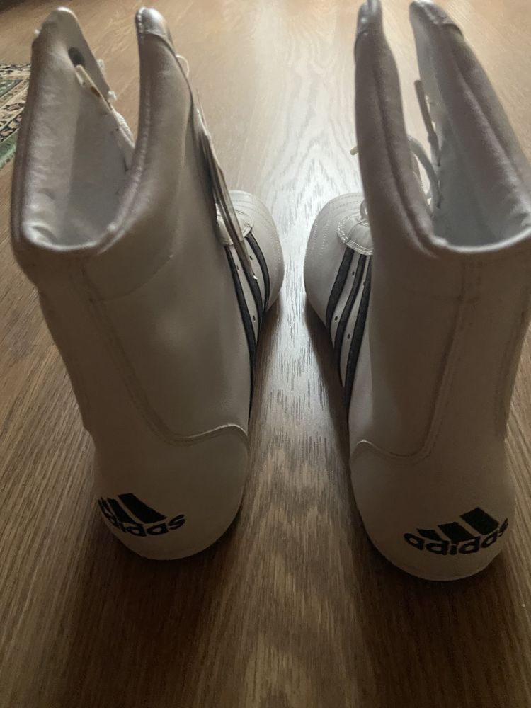 Кросівки шкіряні (боксерки) Adidas